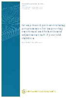 Group-based parent-training programmes for improving emotional and behavioural adjustment in 0-3 year old children 