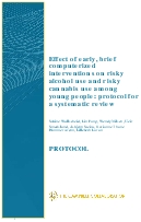 Effect of early, brief computerized interventions on risky  alcohol use and risky cannabis use among young people. A Campbell Systematic Review.