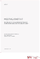 Midtvejsnotat. Delprojekt 2 i evalueringen ”Projekt misbrugsbehandling for udsatte unge».