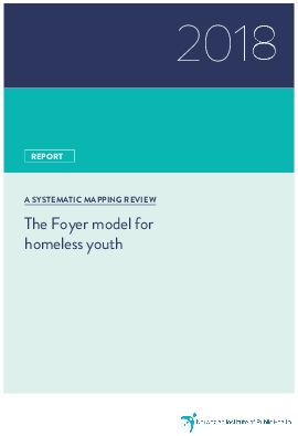 The Foyer model for homeless youth. A systematic mapping review.