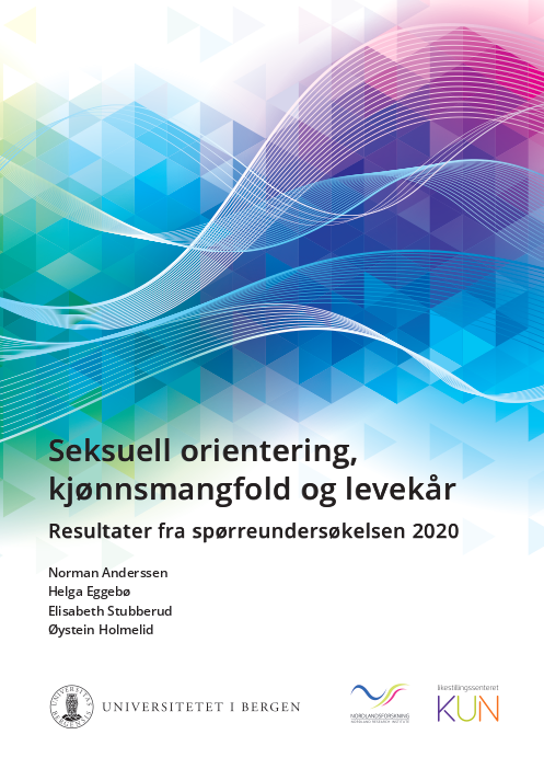 Seksuell orientering, kjønnsmangfold og levekår. Resultater fra spørreundersøkelsen 2020.