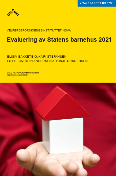 Evaluering av Statens barnehus 2021. 