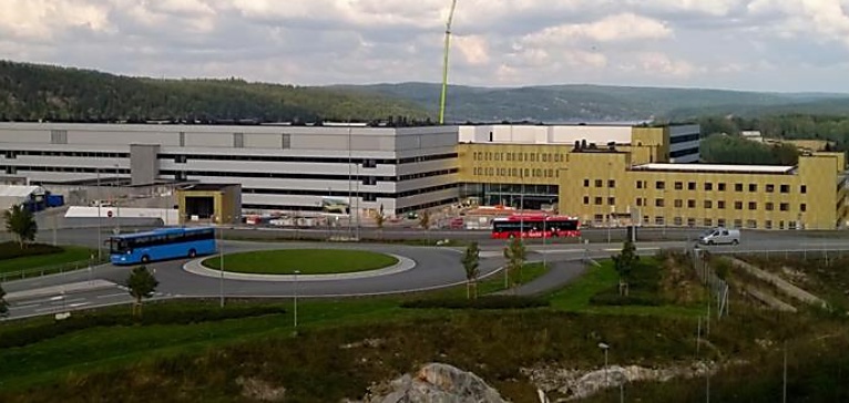 Bildet viser sykehuset.