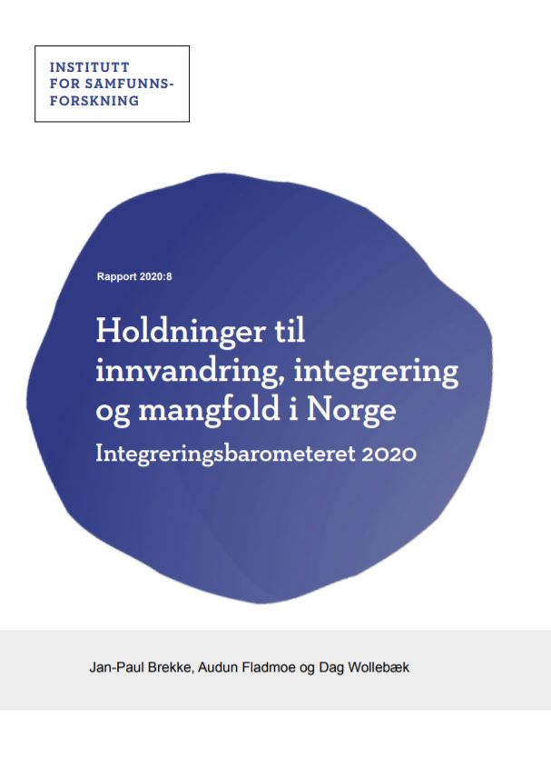 Holdninger til innvandring, integrering og mangfold i Norge. Integreringsbarometeret 2022.