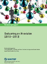 Evaluering av IA-avtalen (2010-2013). 