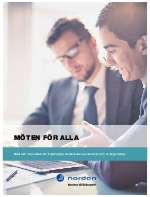 Möten för alla. Råd och inspiration för tillgängliga konferenser, seminarier och arrangemang