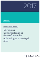 Demirjians utviklingsstadier på visdomstenner for estimering av kronologisk alder. En systematisk oversikt.