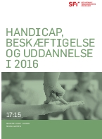 Handicap, beskæftigelse og uddannelse i 2016. 