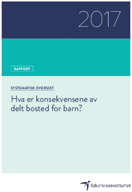 Hva er konsekvensene av delt bosted for barn? Systematisk oversikt.