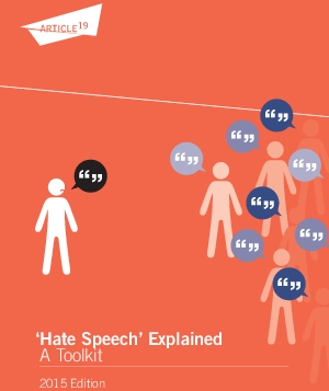 ‘Hate Speech’ Explained. A Toolkit.