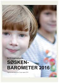 SOS-barnebyers Søskenbarometer 2016. 