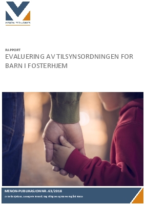 Evaluering av tilsynsordningen med barn i fosterhjem. 