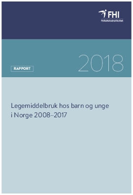 Legemiddelbruk hos barn og unge i Norge 2008-2017. 