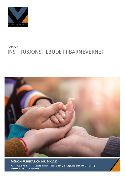 Institusjonstilbudet i barnevernet. 