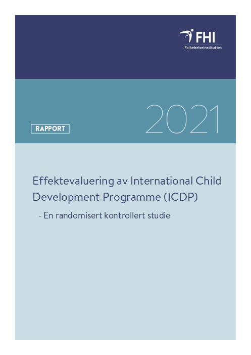 Effektevaluering av International Child Development Programme (ICDP). En randomisert kontrollert studie.