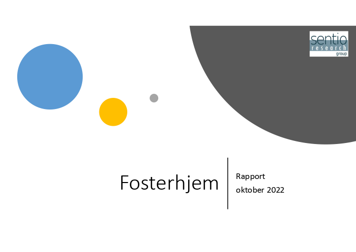 Fosterhjem. Rapport oktober 2022.
