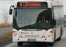 Buss i Nordland